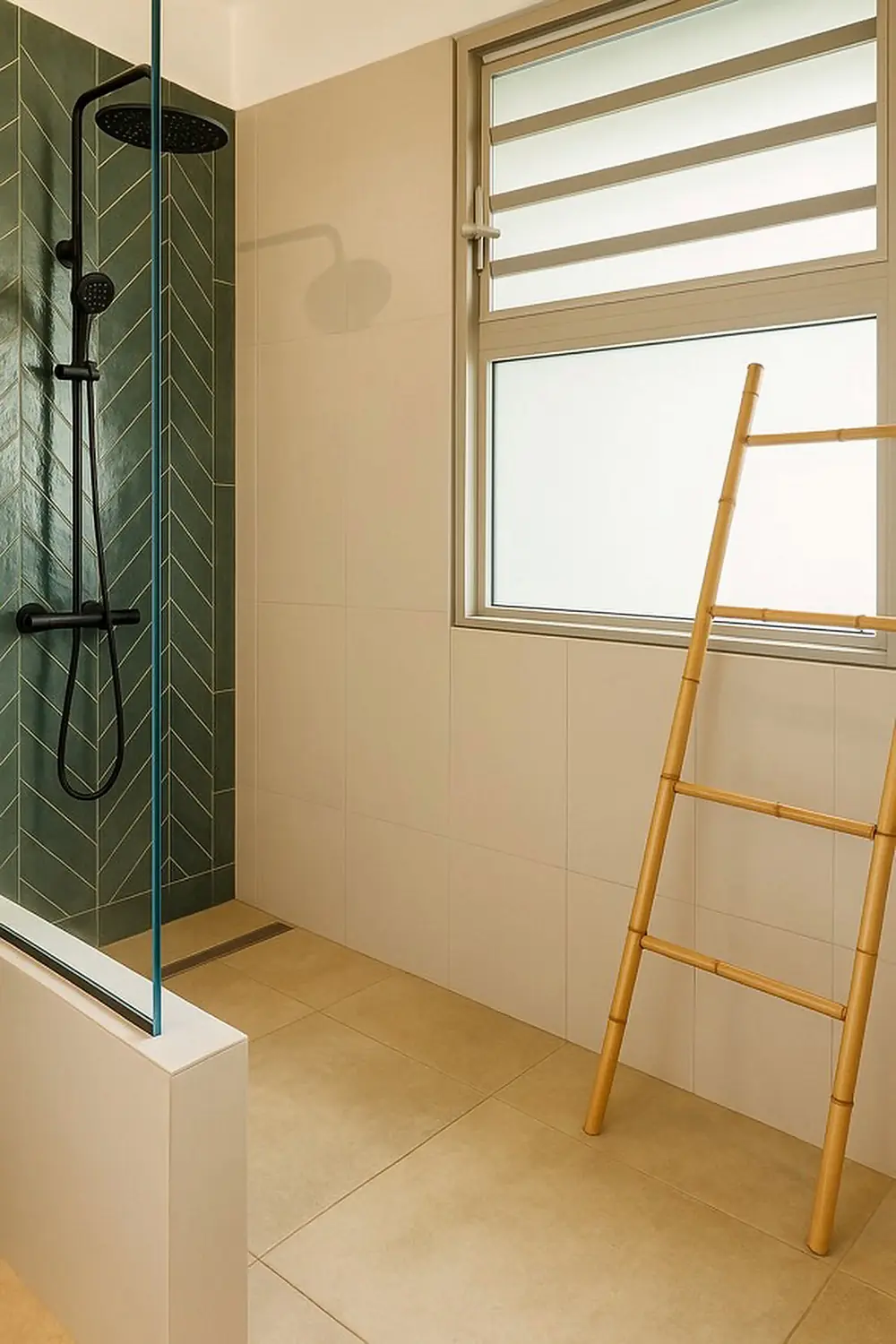 La douche à l'italienne